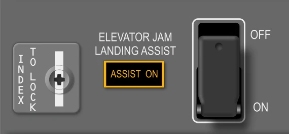 Elevator Jam Landing Assist Panel